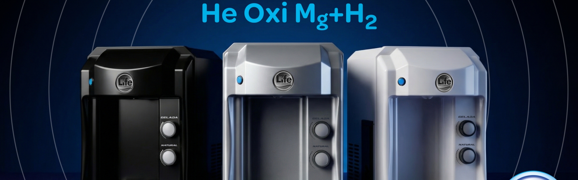 HE OXI Mg+ H₂ (Linha Alcalina Com Ozônio)